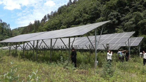 国道108宁强五丁关隧道1兆瓦光储项目正式投运