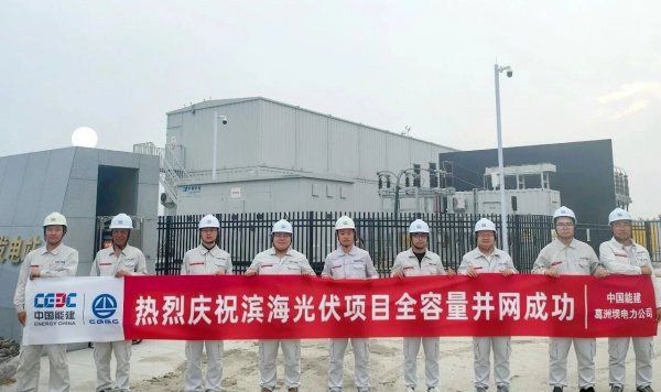 天津滨海光伏项目全容量并网投运！